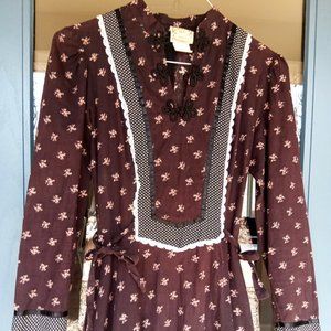 Vintage Gunne Sax Prairie Dress